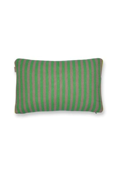 (image for) Pip Studio Zierkissen Bonsoir Stripe Grün | Pip Studio Sale-2574