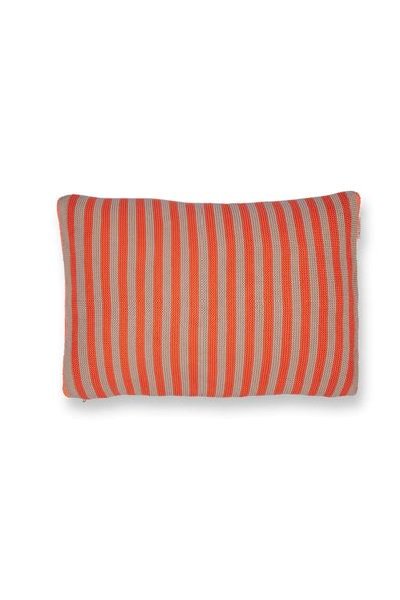 (image for) Pip Studio Zierkissen Bonsoir Stripe Orange | Pip Studio Sale-2584