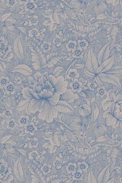 (image for) Pip Studio Casa Di Fiori Vliestapete Khaki/Blau | Pip Studio Sale-3221