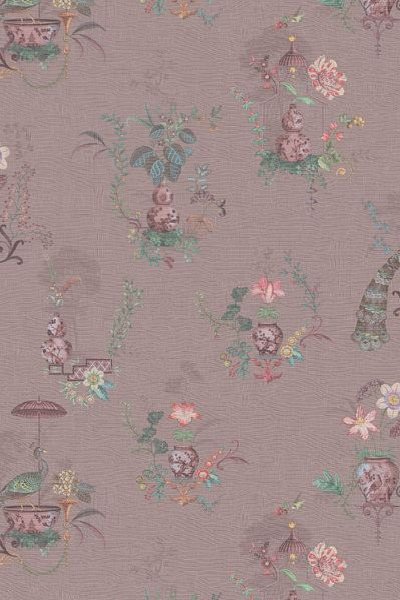 (image for) Pip Studio Chinese Porcelain Vinyltapete Mauve | Pip Studio Sale-3235