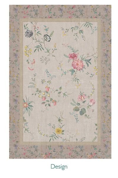 (image for) Pip Studio Teppich Fleur Grandeur By Pip Khaki | Pip Studio Sale-3262