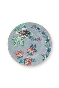 (image for) Pip Studio Flower Festival Petit Four Teller Hellblau 12 Cm | Pip Studio Sale-2866