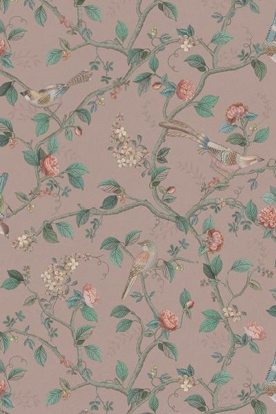 (image for) Pip Studio Good Nightingale Vliestapete Rosa Mauve | Pip Studio Sale-3217