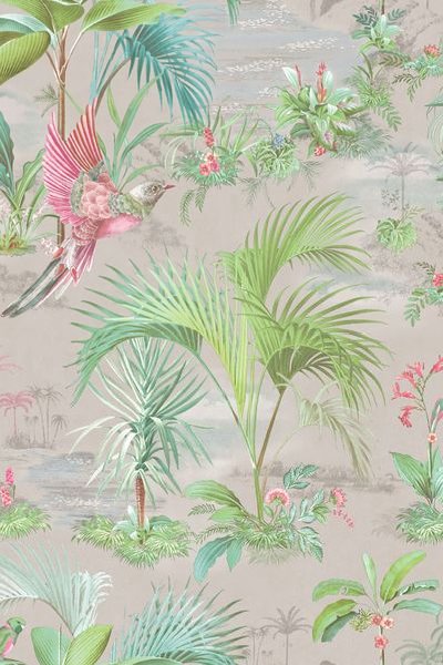 (image for) Pip Studio Palm Scene Tapete Grau | Pip Studio Sale-3311