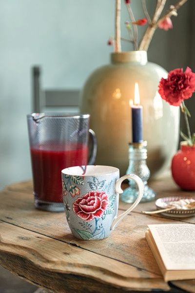 (image for) Pip Studio Flower Festival Tasse XL Hellblau | Pip Studio Sale-2856