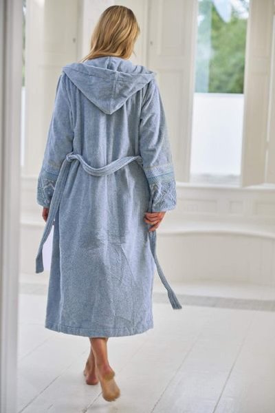 (image for) Pip Studio Bademantel Soft Zellige Blau/Grau | Pip Studio Sale-2238