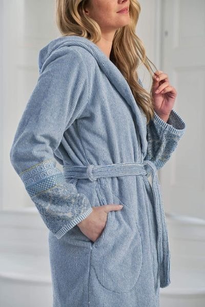 (image for) Pip Studio Bademantel Soft Zellige Blau/Grau | Pip Studio Sale-2238