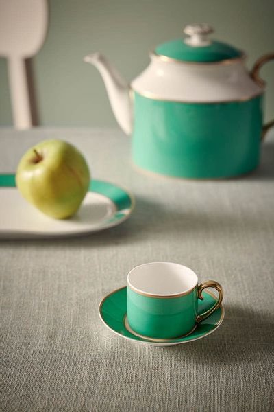 (image for) Pip Studio Pip Chique Espresso Tasse &Amp; Untertasse Grün | Pip Studio Sale-2729