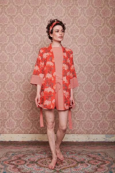 (image for) Pip Studio Kimono Flora Firenze Koralle | Pip Studio Sale-3406