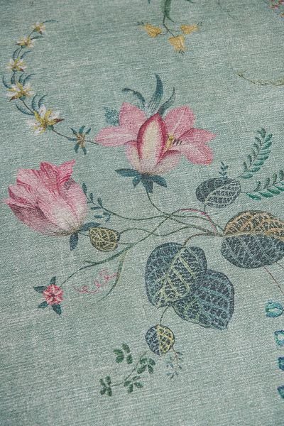 (image for) Pip Studio Teppich Fleur Grandeur By Pip Grün | Pip Studio Sale-3249