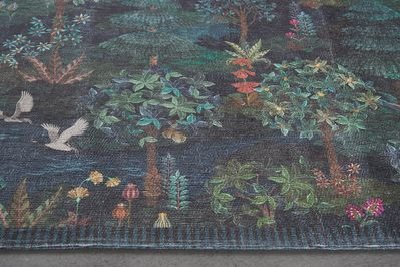 (image for) Pip Studio Teppich Pip Garden Dunkelblau | Pip Studio Sale-3265