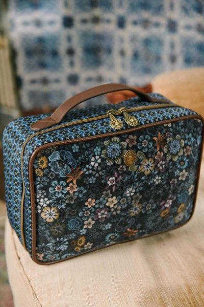 (image for) Pip Studio Beautycase Rechteckig Gross Tutti I Fiori Blau | Pip Studio Sale-3123