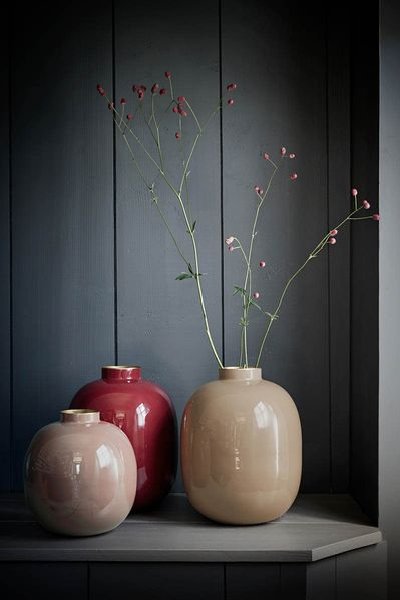 (image for) Pip Studio Metall Vase Khaki 32cm | Pip Studio Sale-3243