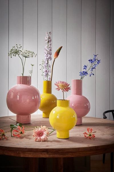 (image for) Pip Studio Metall Vase Rosa 40cm | Pip Studio Sale-3256