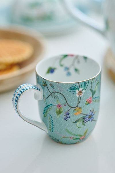 (image for) Jolie Tasse Klein Flowers Blau | Pip Studio Sale-2855