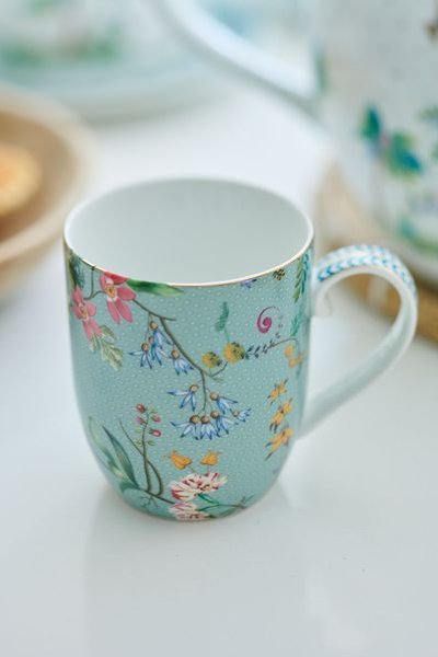 (image for) Jolie Tasse Klein Flowers Blau | Pip Studio Sale-2855