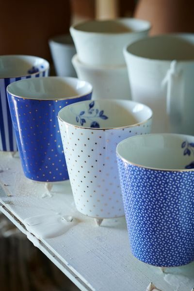 (image for) Pip Studio Royal Stripes Tasse Klein Blau | Pip Studio Sale-2898