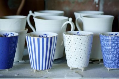 (image for) Pip Studio Royal Stripes Tasse Klein Blau | Pip Studio Sale-2898