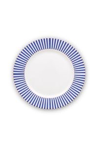 (image for) Pip Studio Royal Stripes Frühstücksteller Blau 21 Cm | Pip Studio Sale-2897