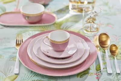 (image for) La Majorelle Espresso Cup &Amp; Saucer Pink | Pip Studio Sale-2920