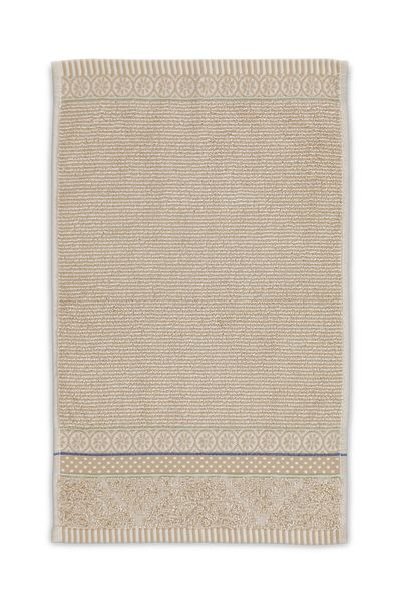 (image for) Pip Studio Gästehandtuch Set/3 Soft Zellige Khaki 30x50 Cm | Pip Studio Sale-3170