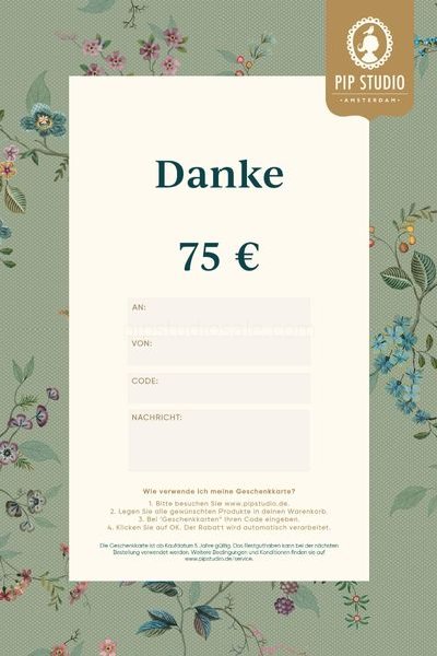 (image for) Digitalen Geschenkkarte €75 | Pip Studio Sale-3436