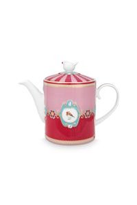 (image for) Love Birds Teekanne Medium Rot/Rosa | Pip Studio Sale-2896 - Click Image to Close