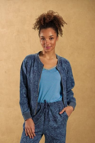 (image for) Pip Studio Jacke Casa Dei Fiori Blau | Pip Studio Sale-2389