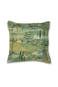 (image for) Pip Studio Quadratisches Zierkissen Toscana Grün | Pip Studio Sale-3237