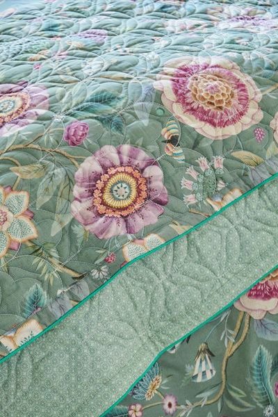 (image for) Pip Studio Quilt Viva Las Flores Grün | Pip Studio Sale-2391