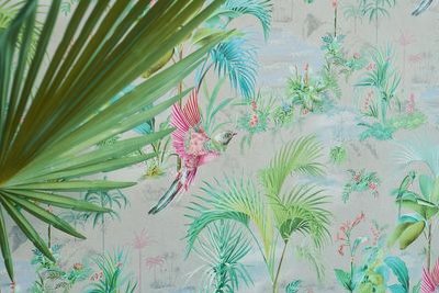 (image for) Pip Studio Palm Scene Tapete Grau | Pip Studio Sale-3311